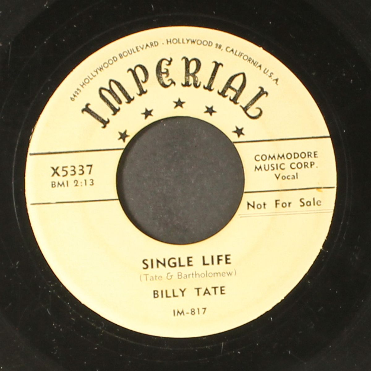 you told me by BILLY TATE