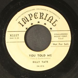 BILLY TATE
