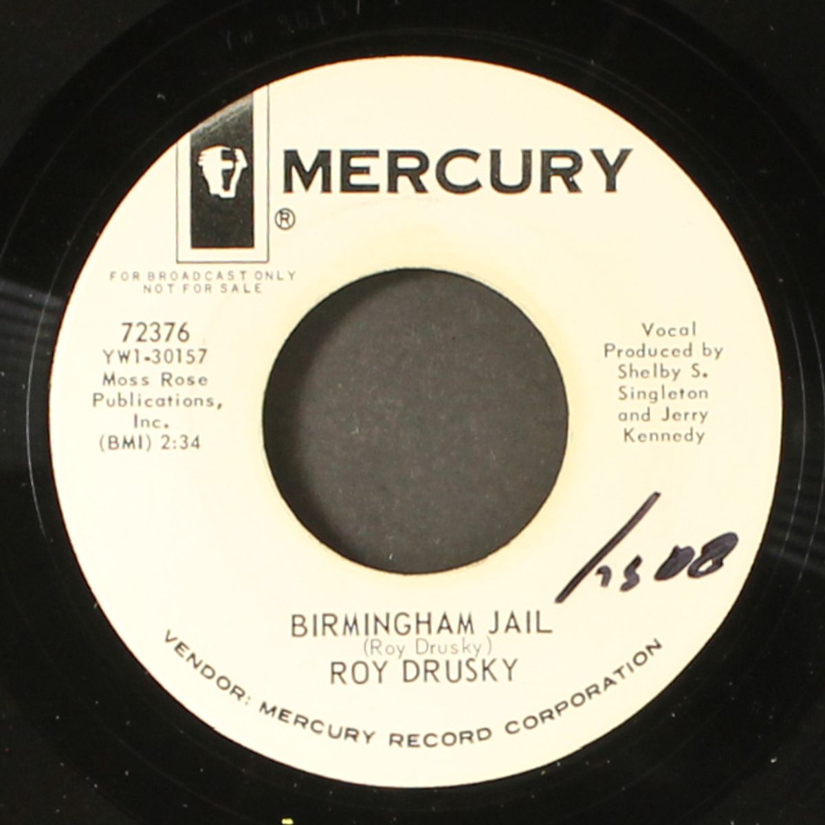 birmingham jail / strangers by ROY DRUSKY