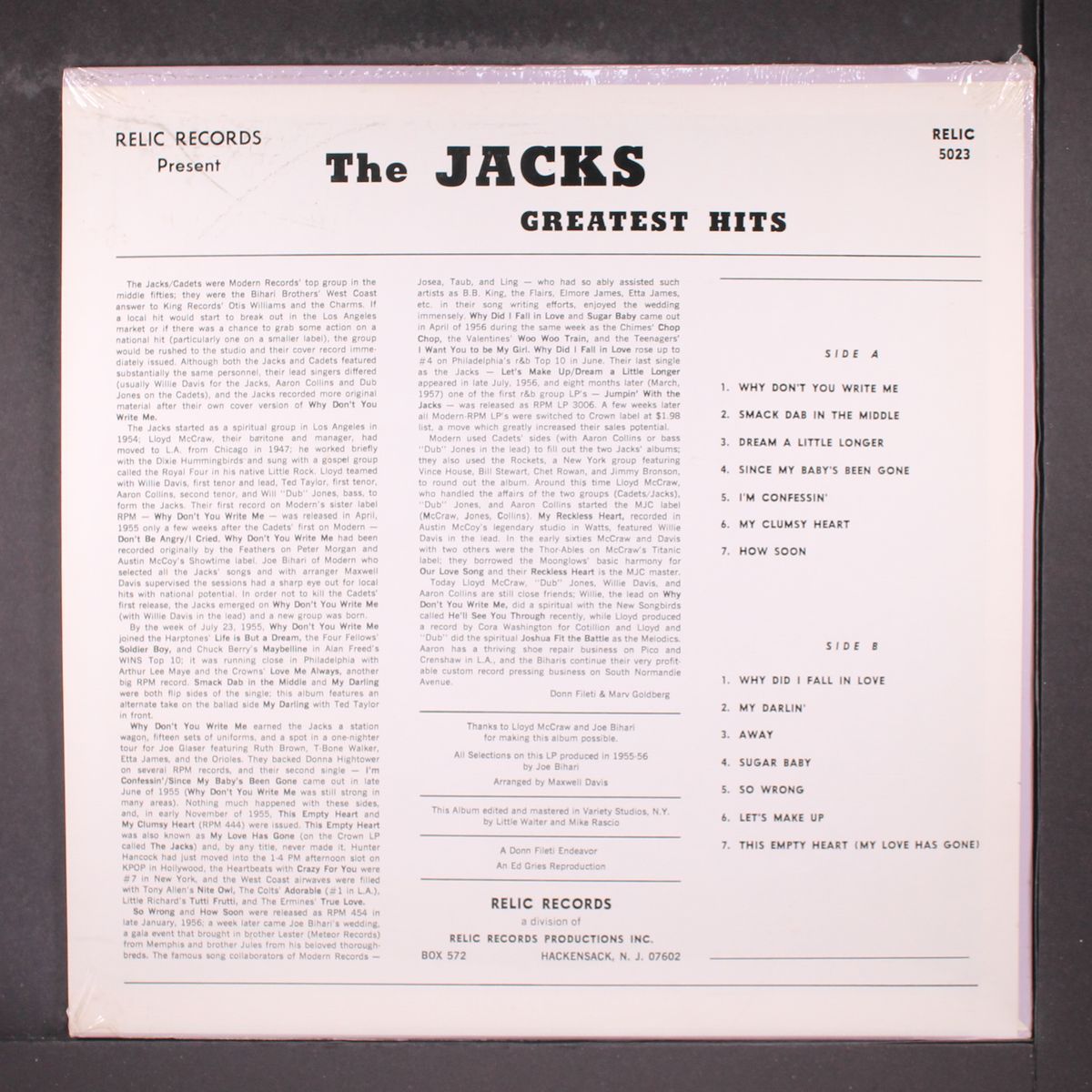 greatest hits by JACKS