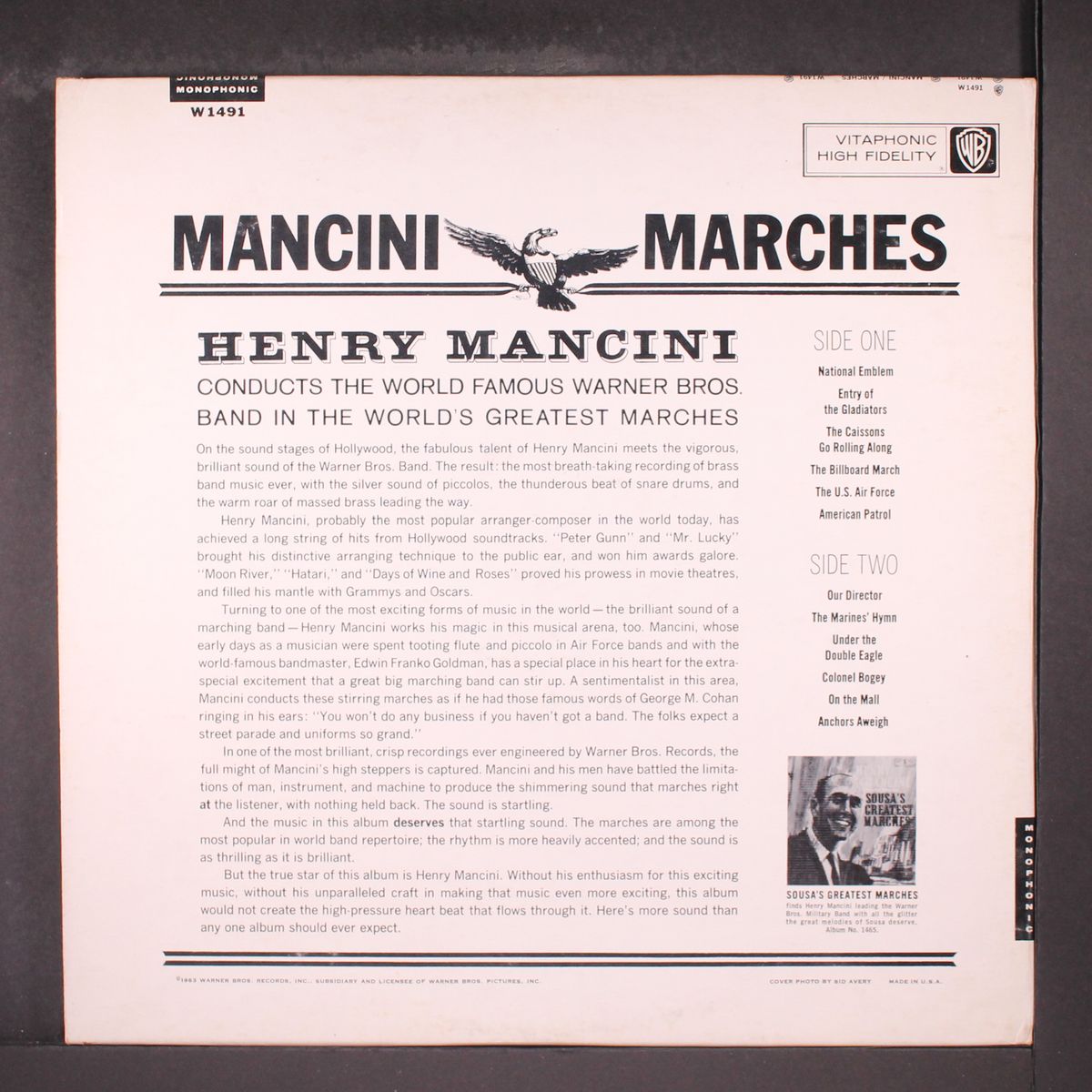 mancini marches by HENRY MANCINI