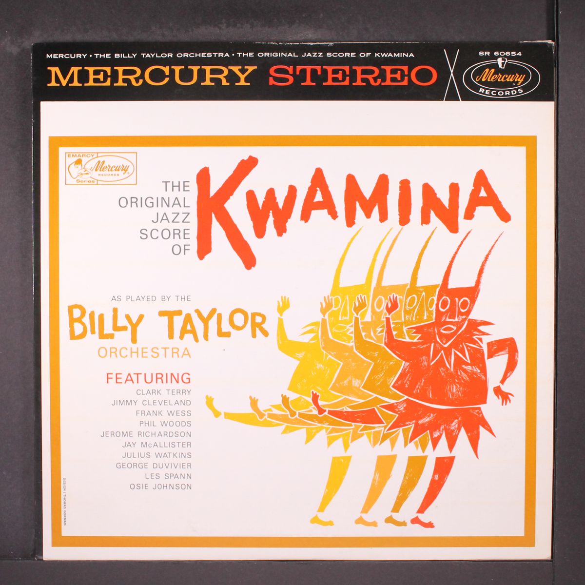 the original jazz score of kwamina by BILLY TAYLOR