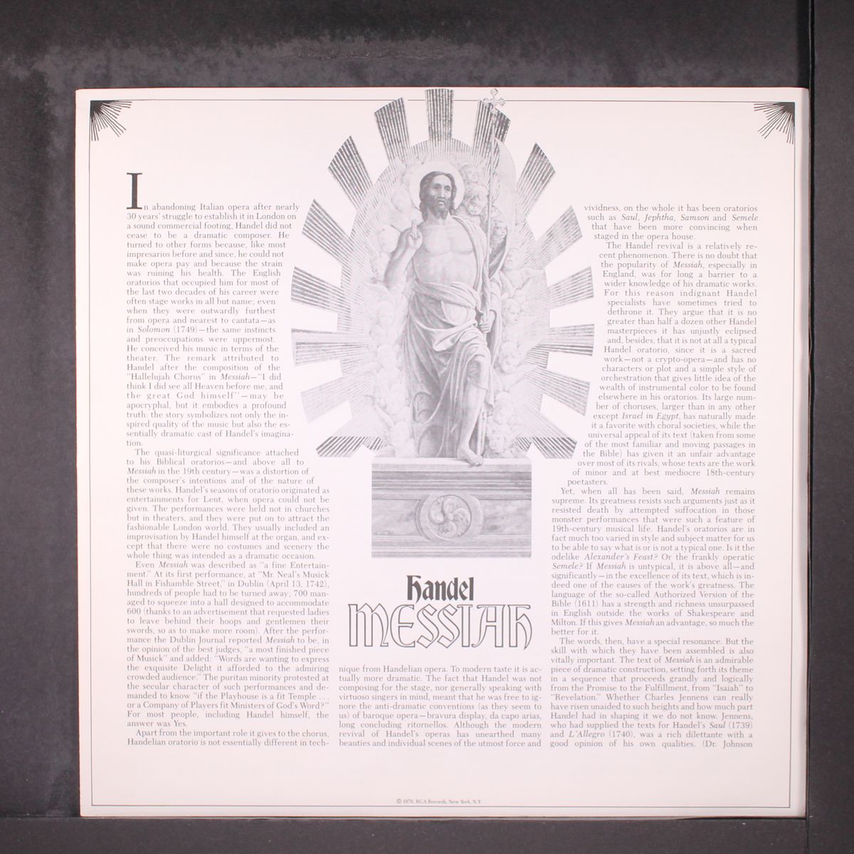 handel: messiah by ENGLISH CHAMBER ORCHESTRA