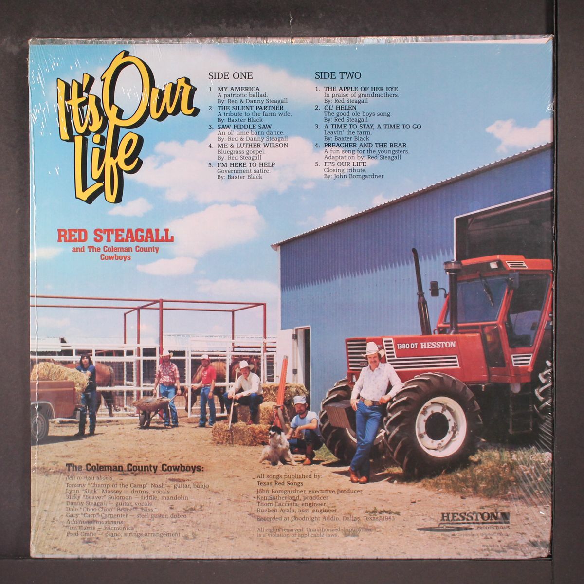 it's our life by RED STEAGALL