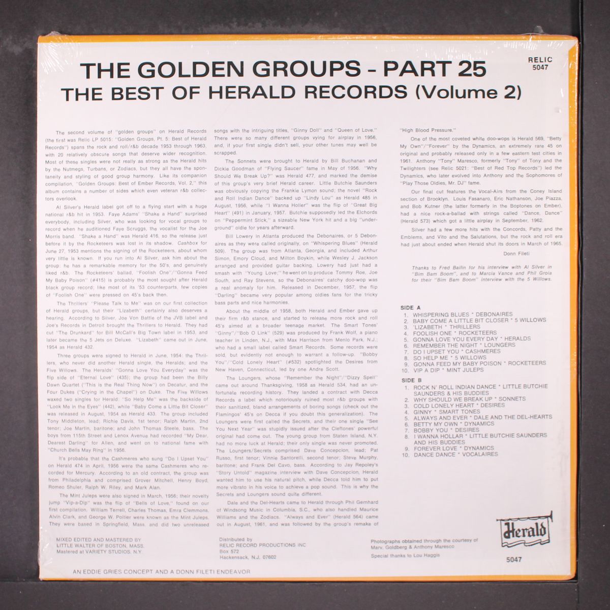 golden groups, vol. 25 by VARIOUS