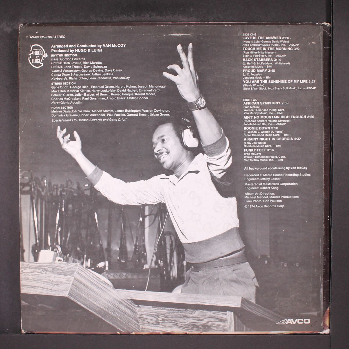 love is the answer by VAN MCCOY