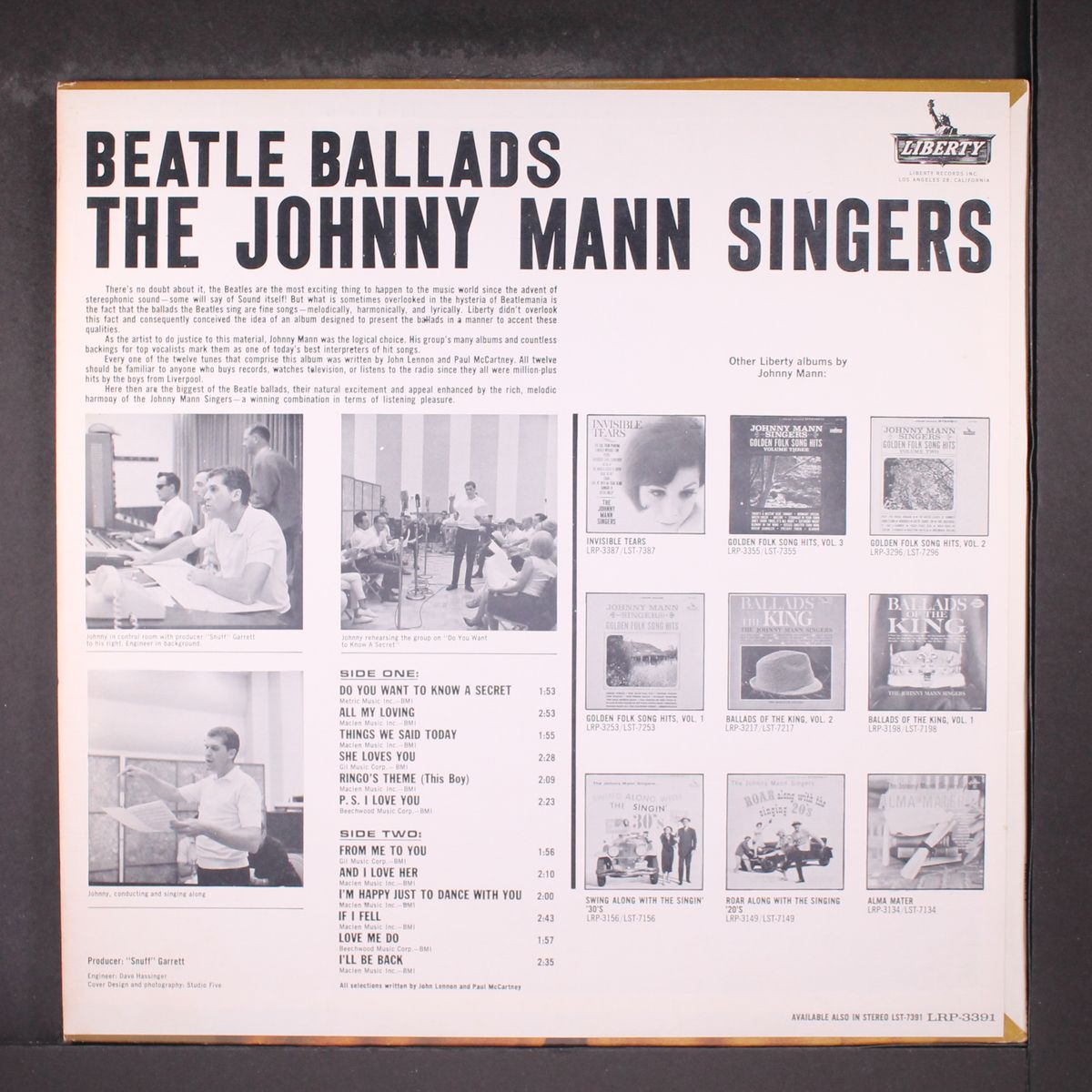 beatle ballads by JOHNNIE MANN SINGERS