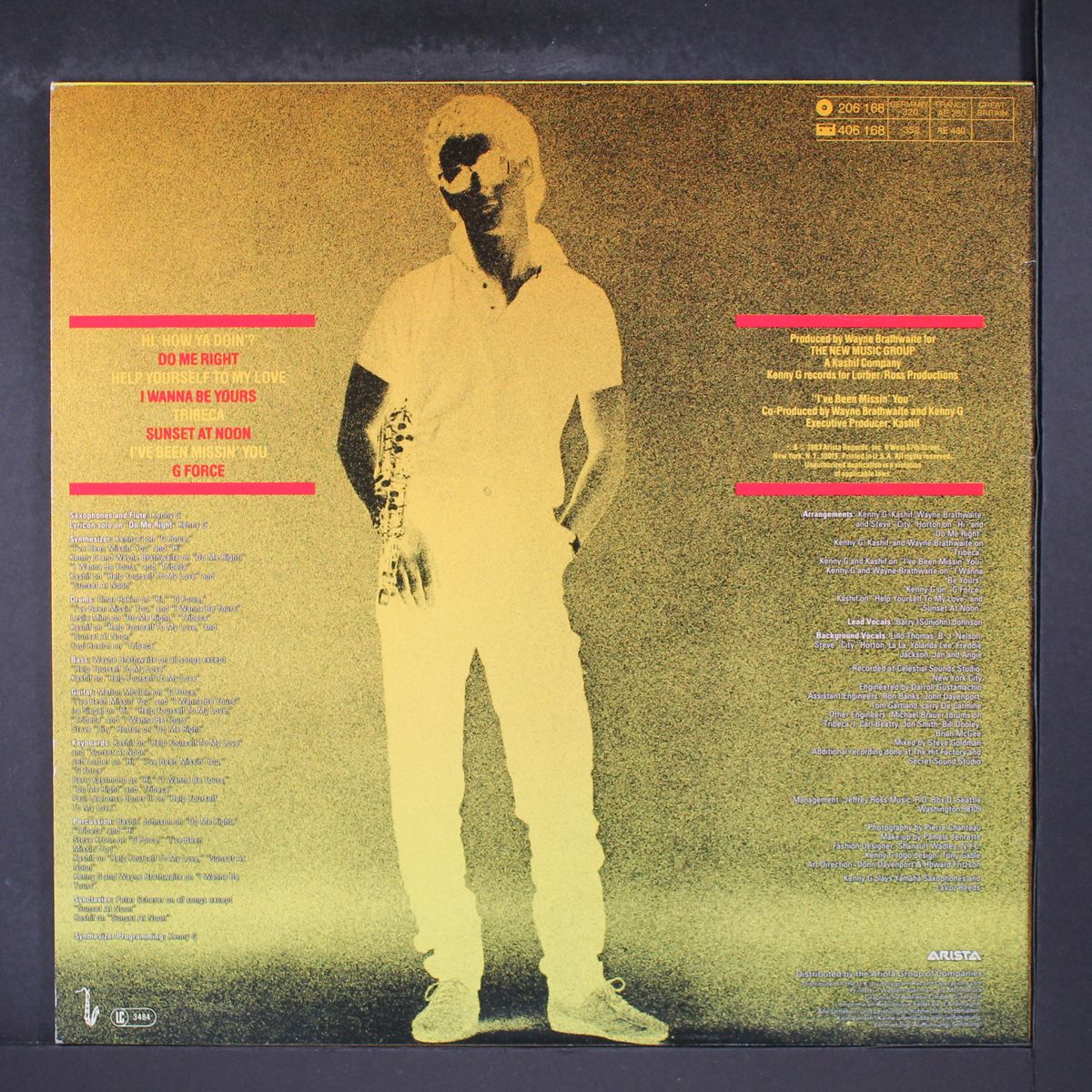 g force by KENNY G