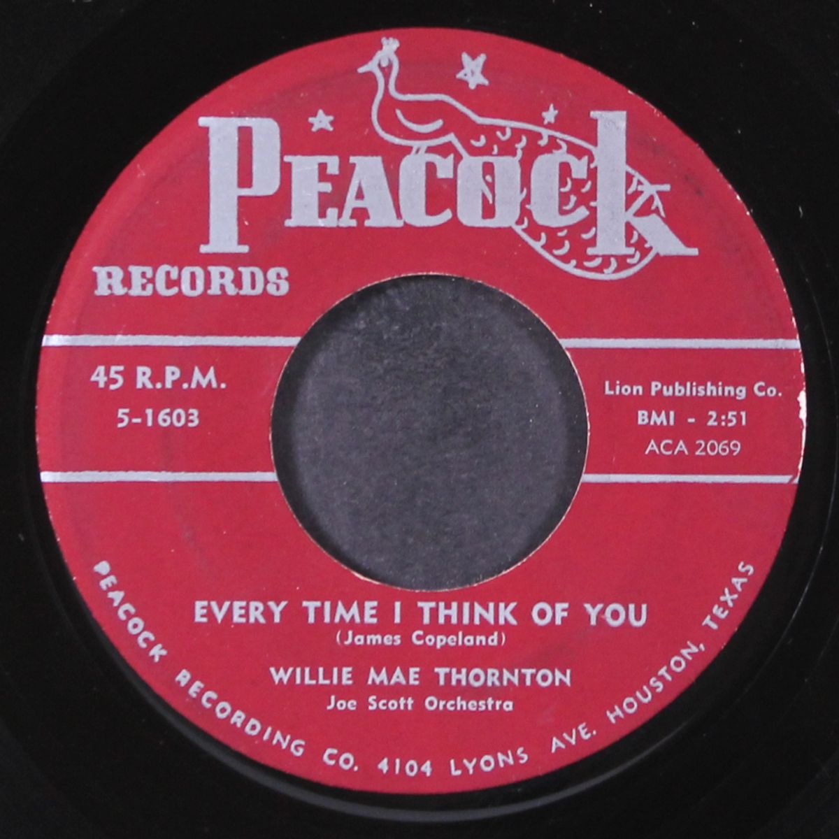 mischievous boogie / every time i think of you by WILLIE MAE THORNTON