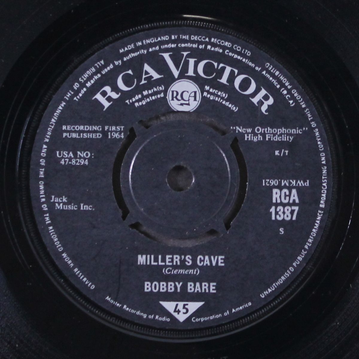 miller's cave by BOBBY BARE