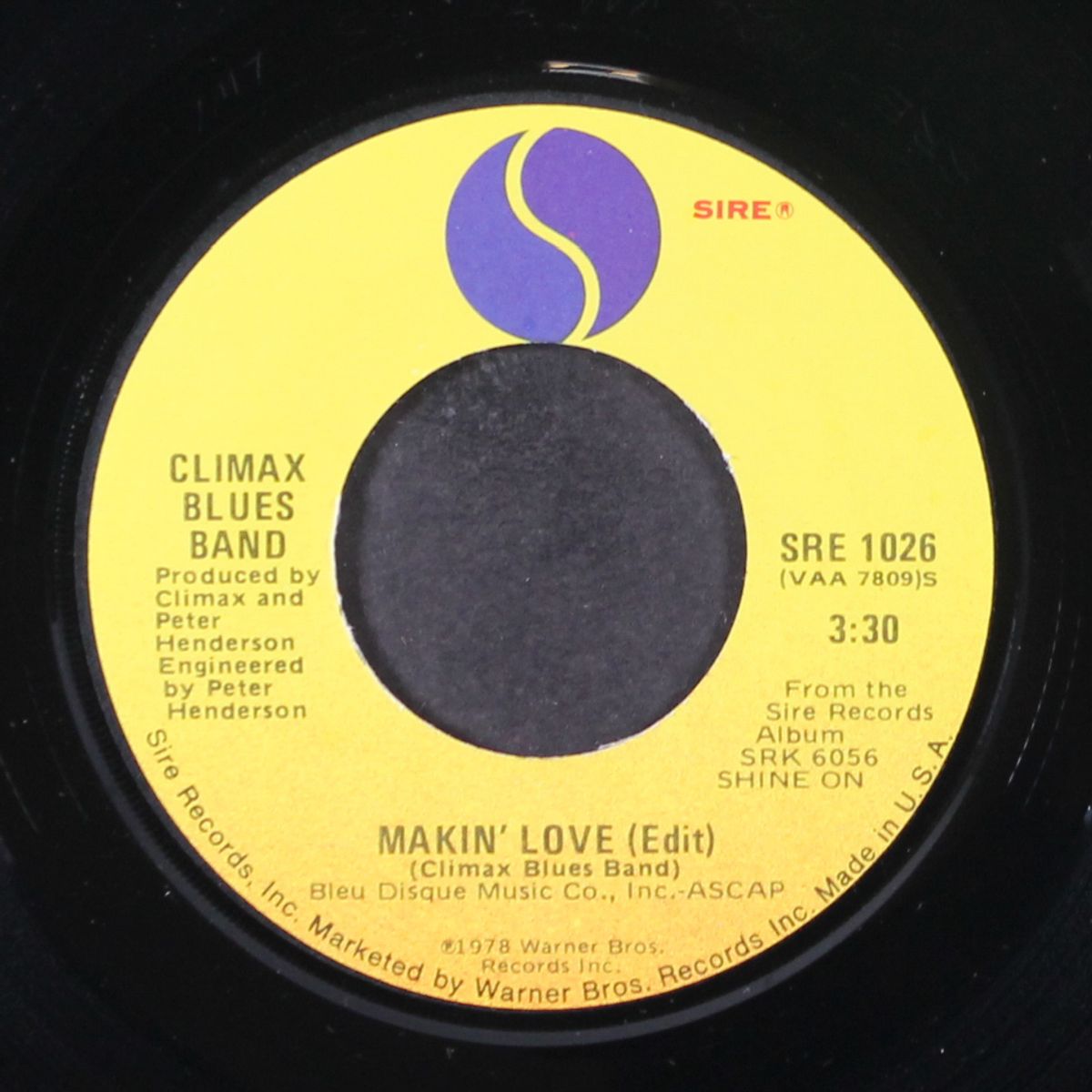 makin' love / the gospel singer by CLIMAX BLUES BAND