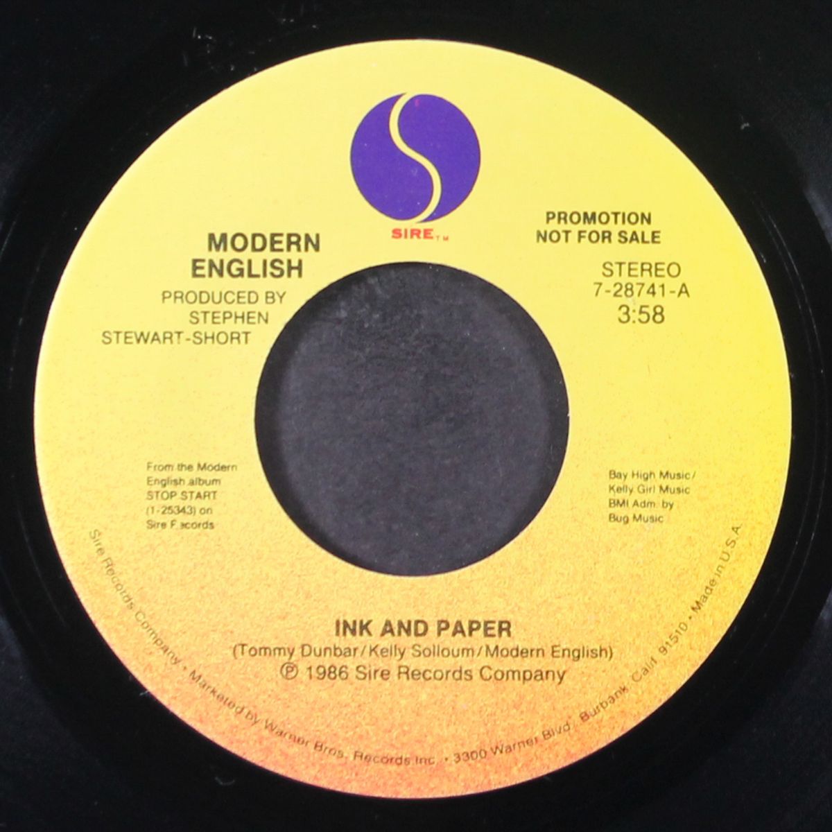 ink & paper / same by MODERN ENGLISH