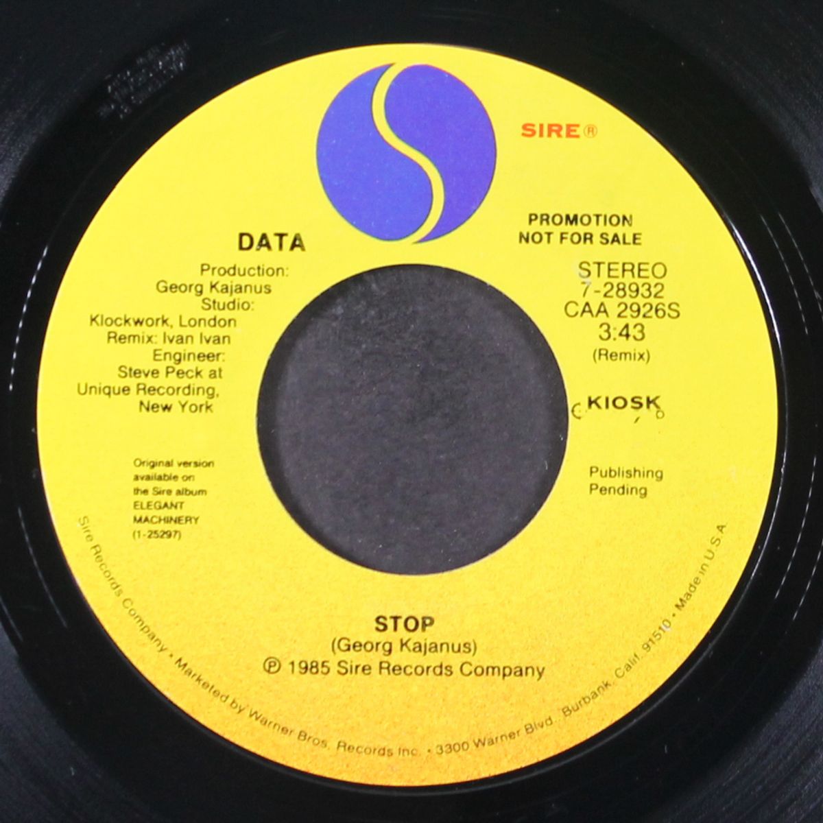 stop / same by DATA