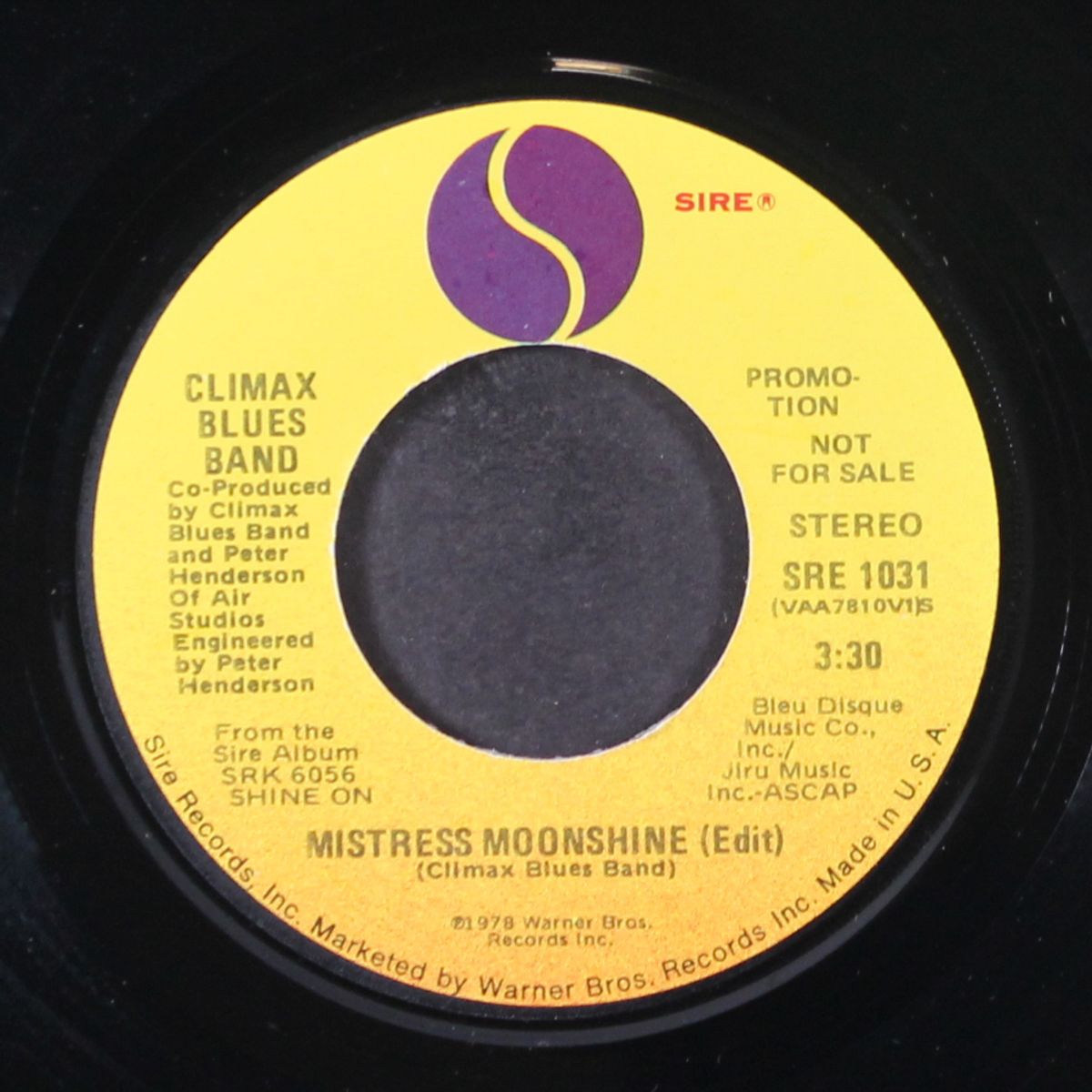 mistress moonshine / mono by CLIMAX BLUES BAND