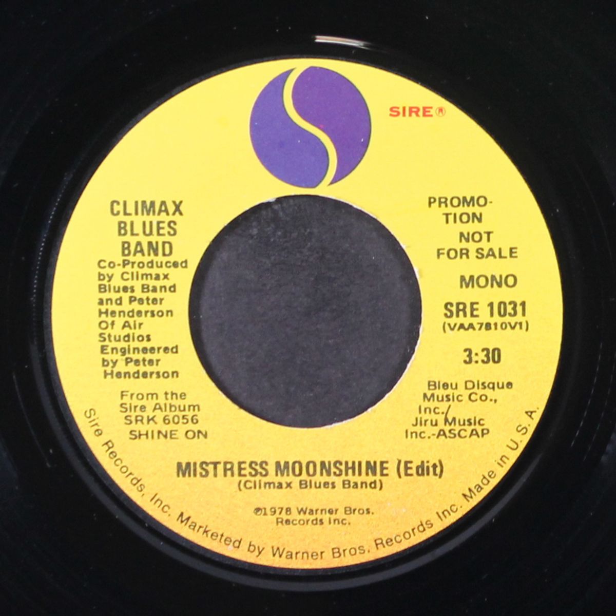 mistress moonshine / mono by CLIMAX BLUES BAND