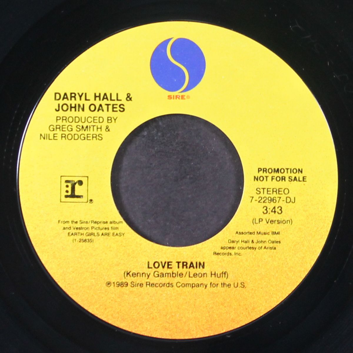 love train / same by DARYL HALL & JOHN OATES