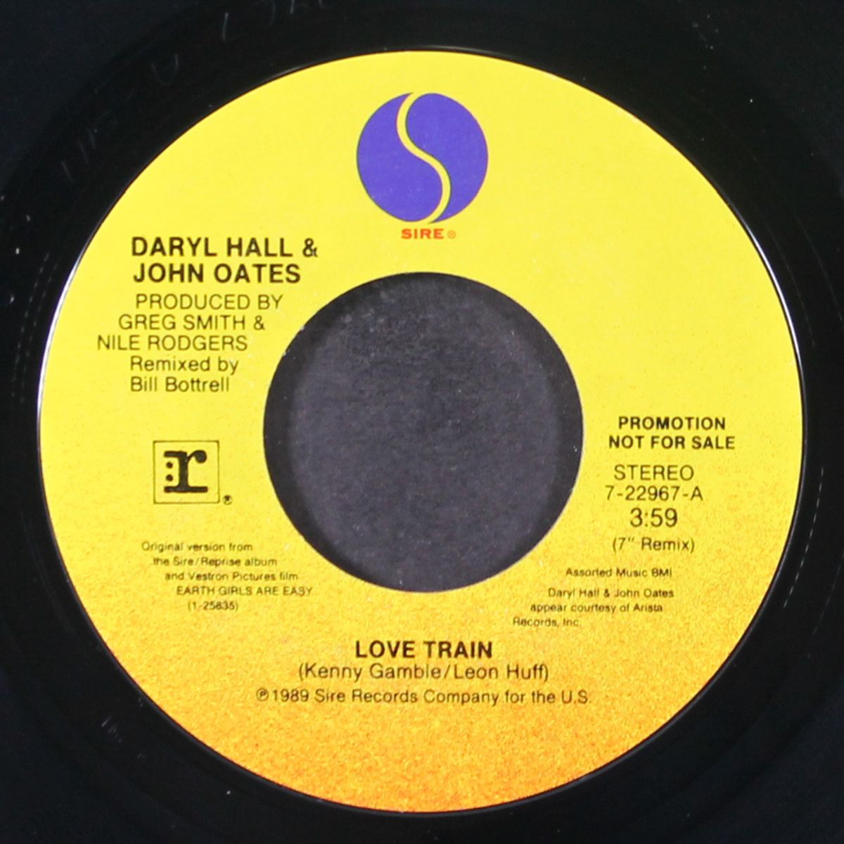 love train / same by DARYL HALL & JOHN OATES
