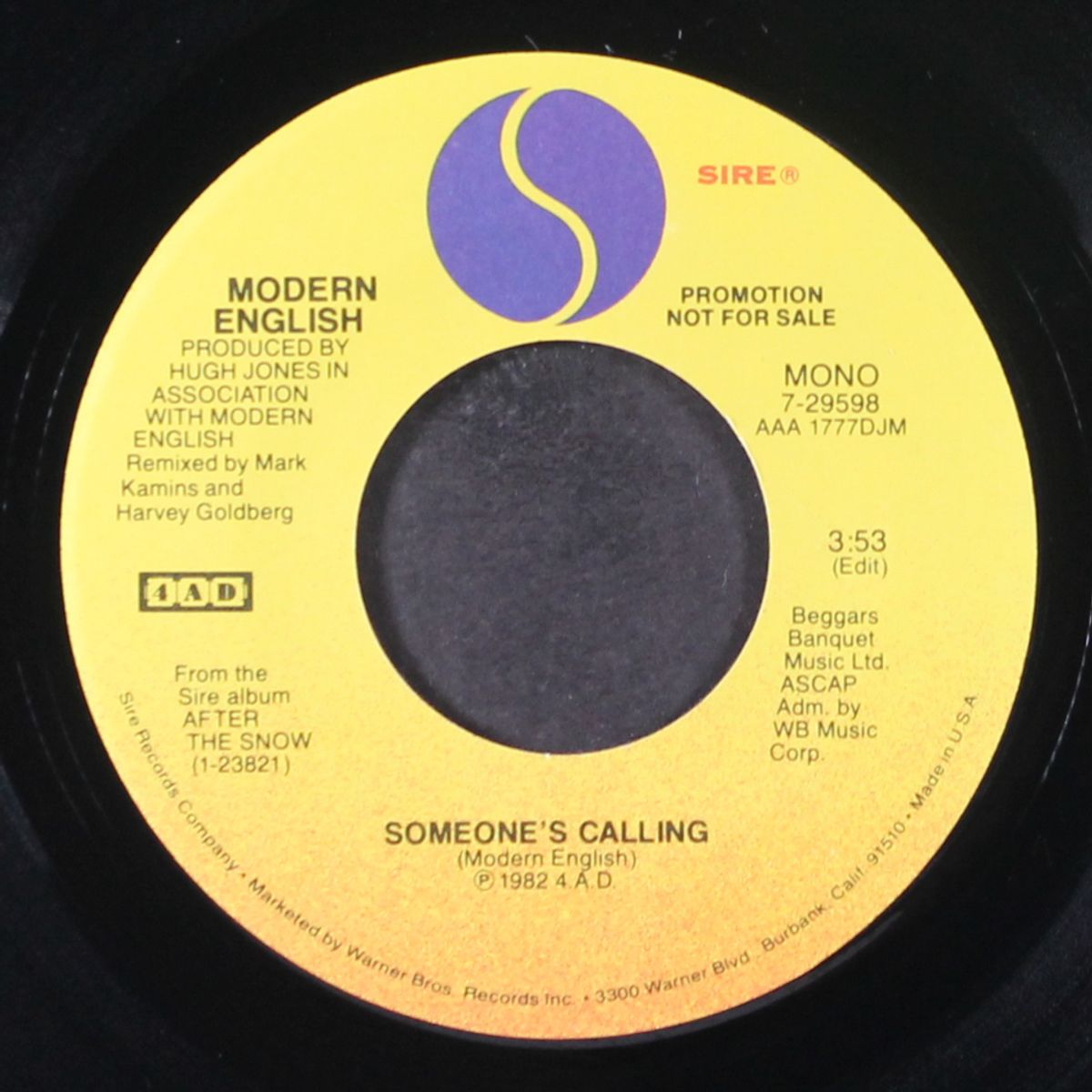 someone's calling / mono by MODERN ENGLISH