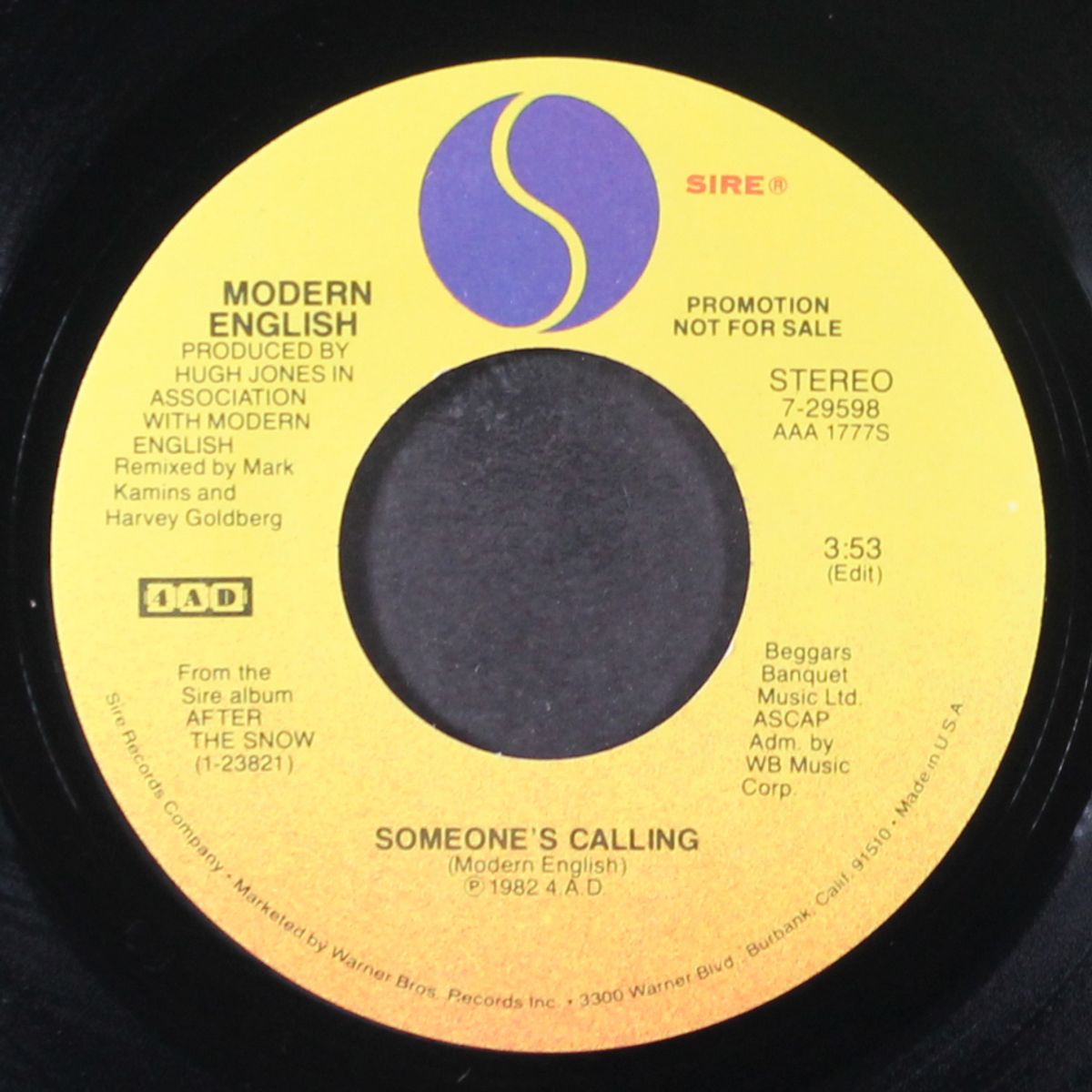 someone's calling / mono by MODERN ENGLISH
