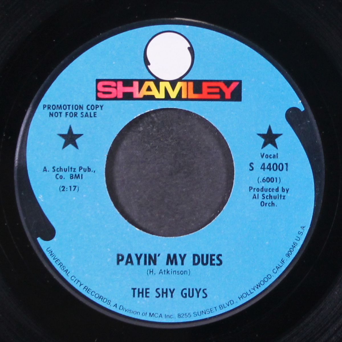 payin' my dues / no flowers on my mind by SHY GUYS