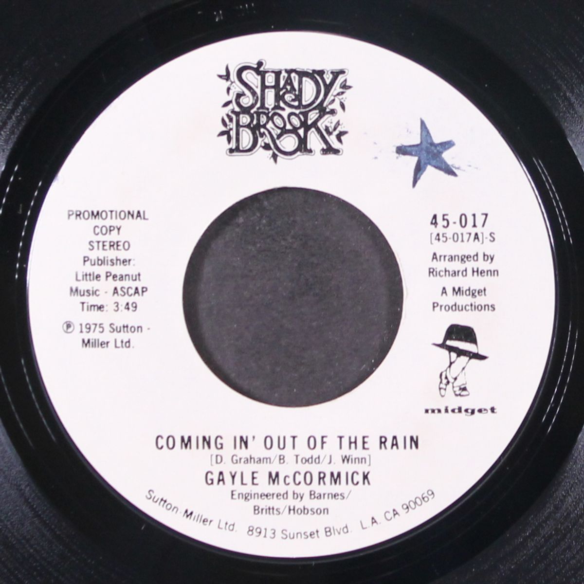 simon said / coming in' out of the rain by GAYLE MCCORMICK