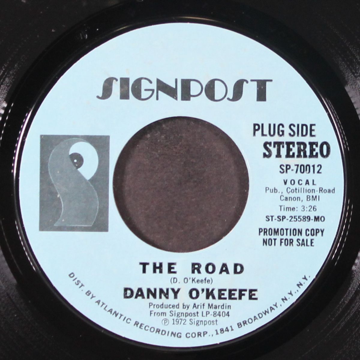 the road by DANNY O'KEEFE