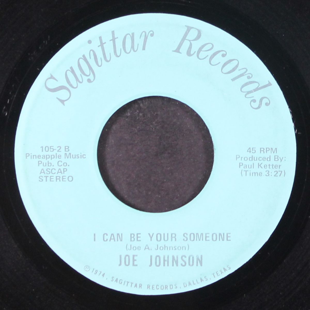 linda come on / i can be your someone by JOE JOHNSON