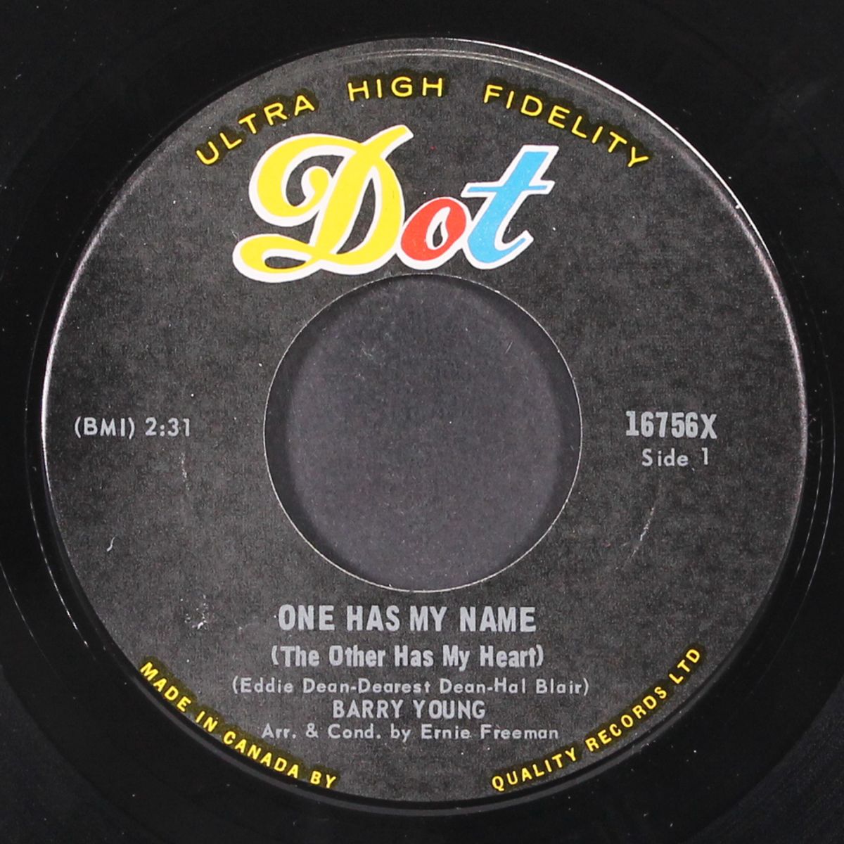 show me the way / one has my name by BARRY YOUNG