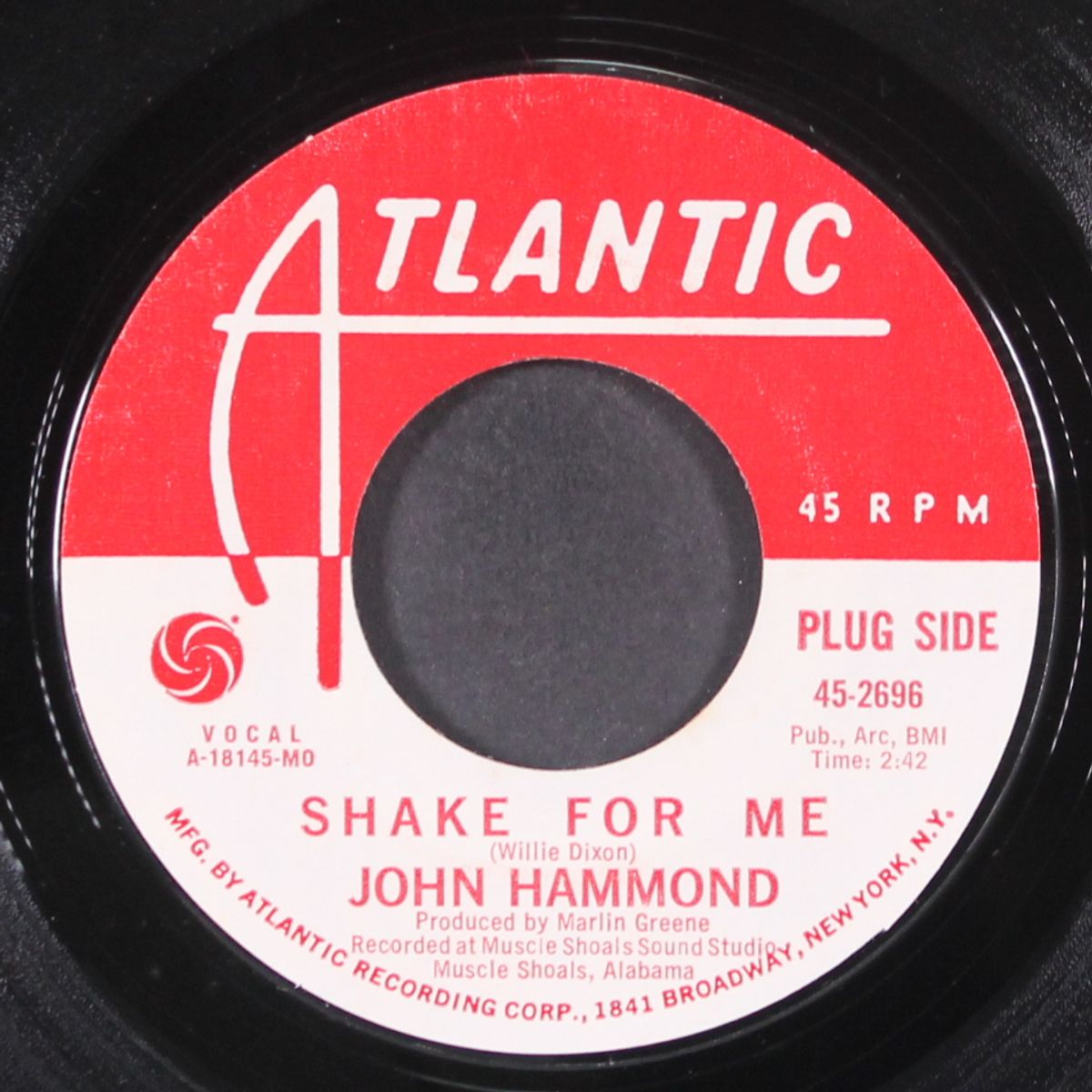 shake for me / i'm tore down by JOHN HAMMOND