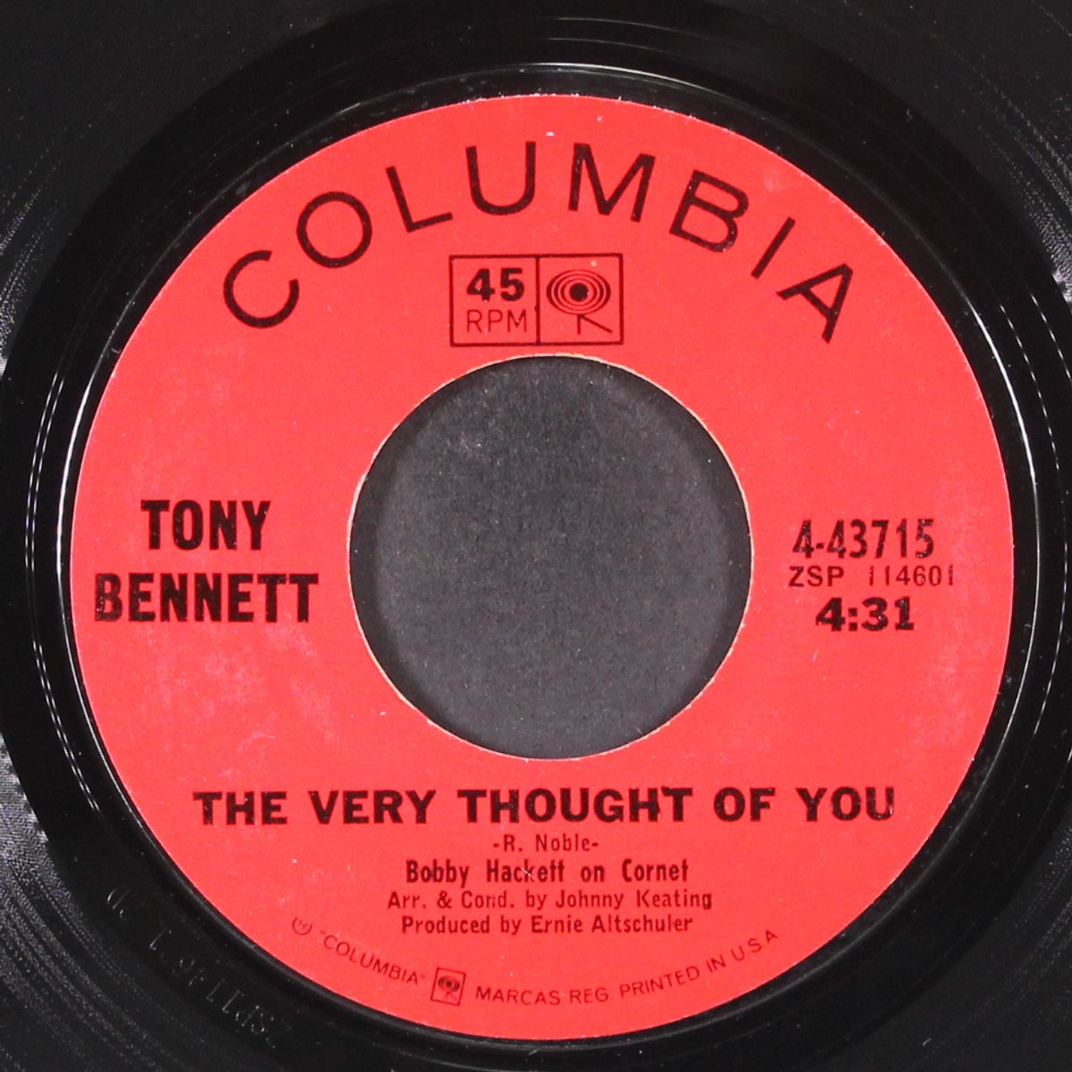 the very thought of you / georgia rose by TONY BENNETT