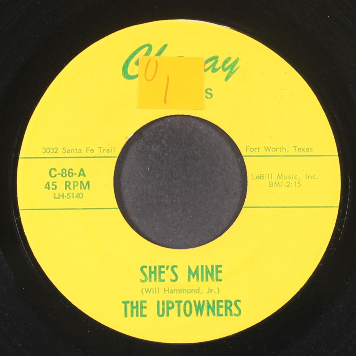she's mine / down the pike by UPTOWNERS