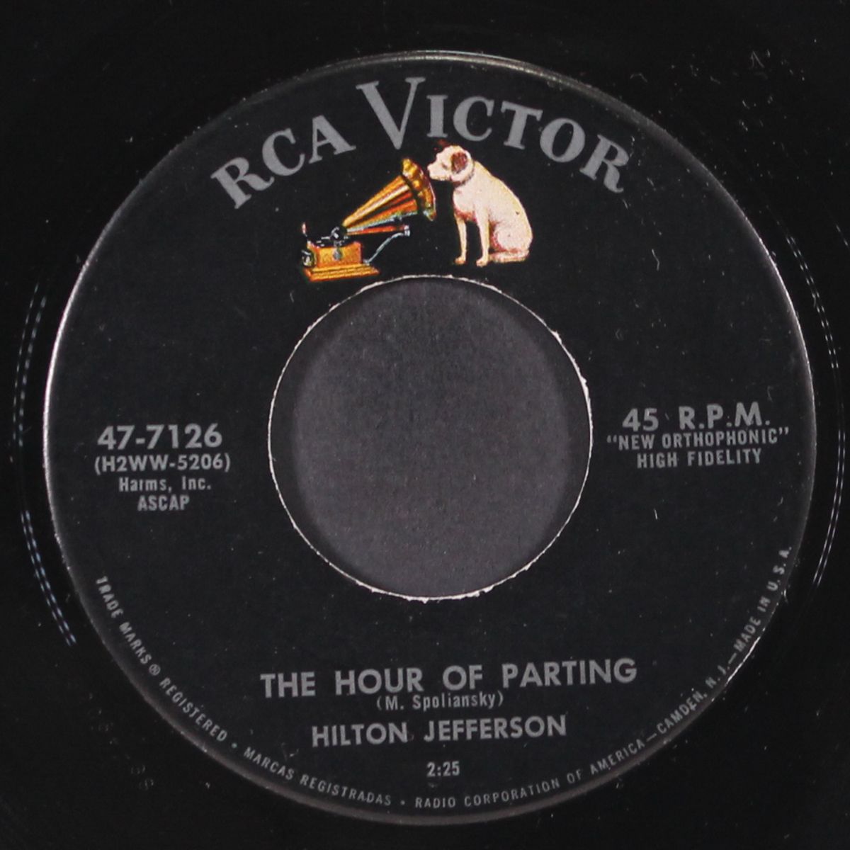 the hour of parting by HILTON JEFFERSON