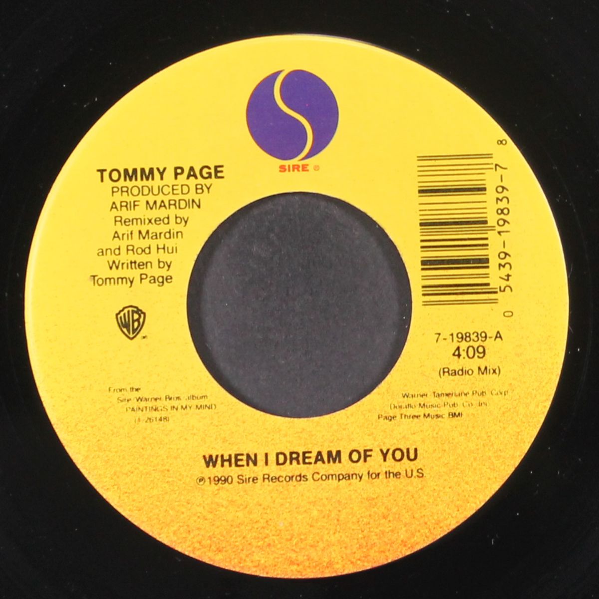 when i dream of you by TOMMY PAGE