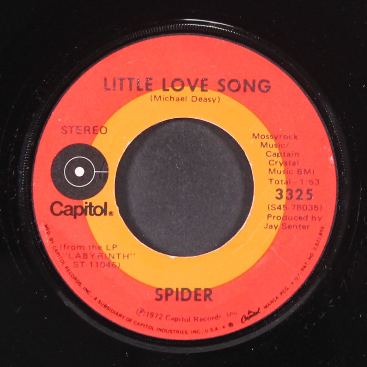 may 16th / little love song by SPIDER