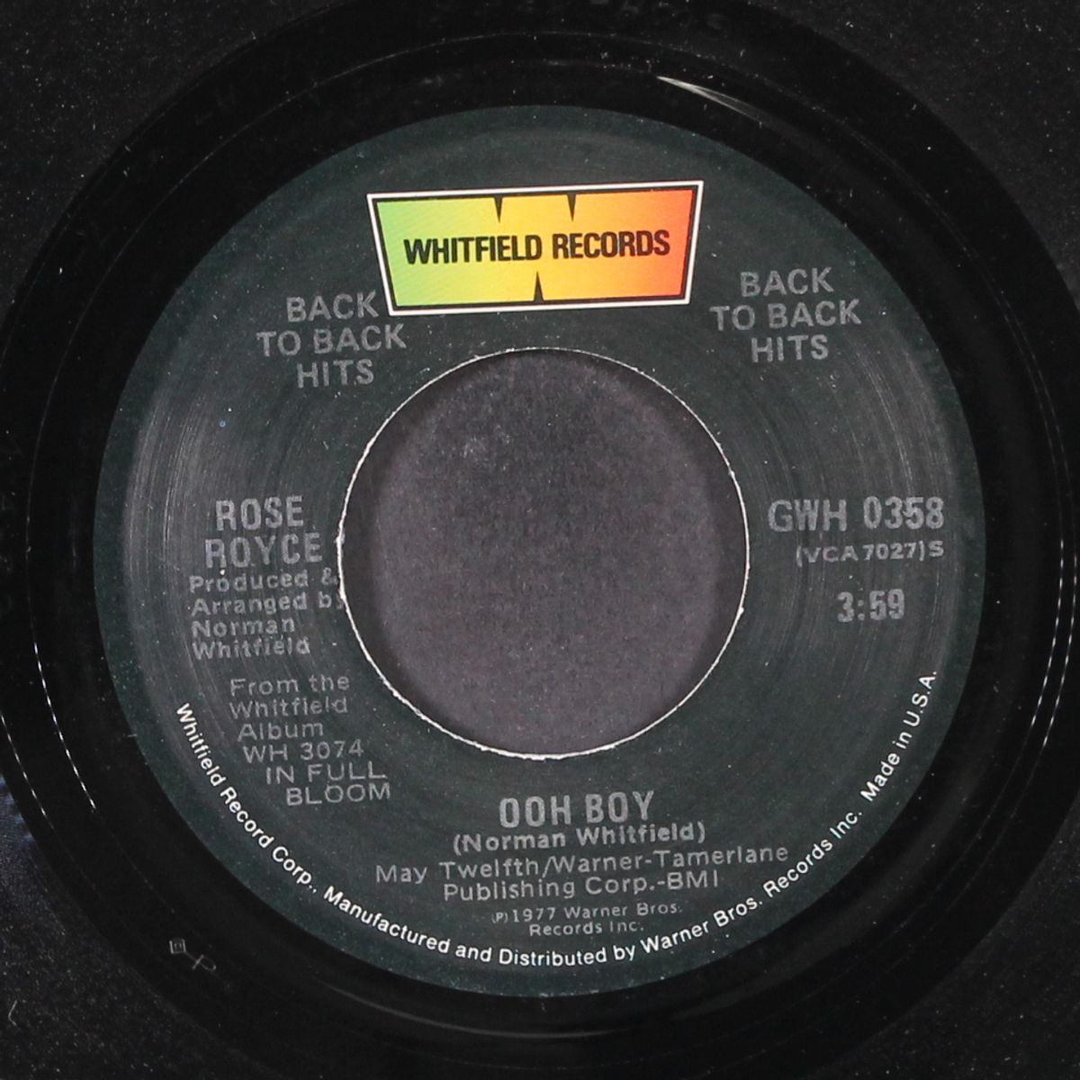 ooh boy / do your dance by ROSE ROYCE