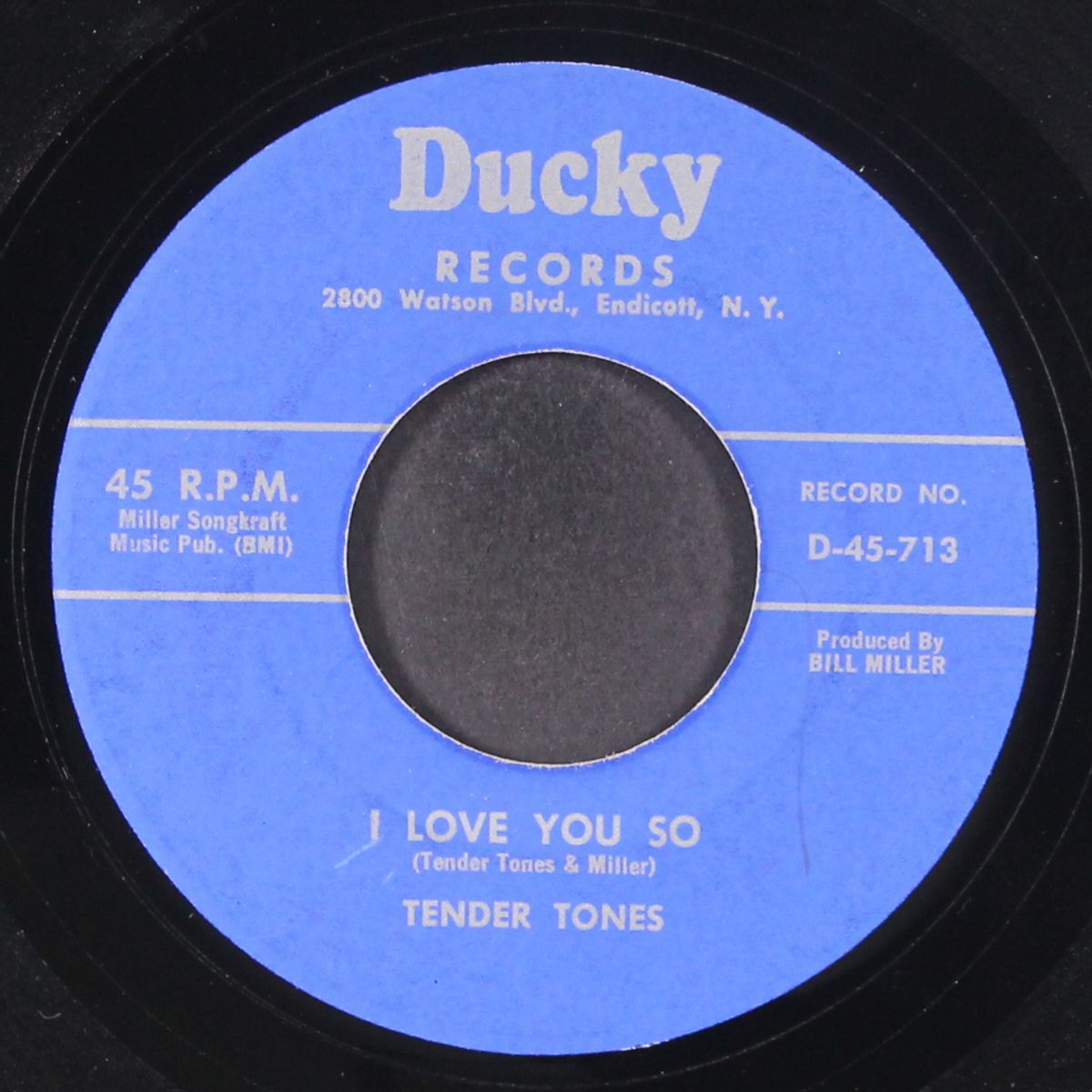 i love you so / just for a little while by TENDER TONES