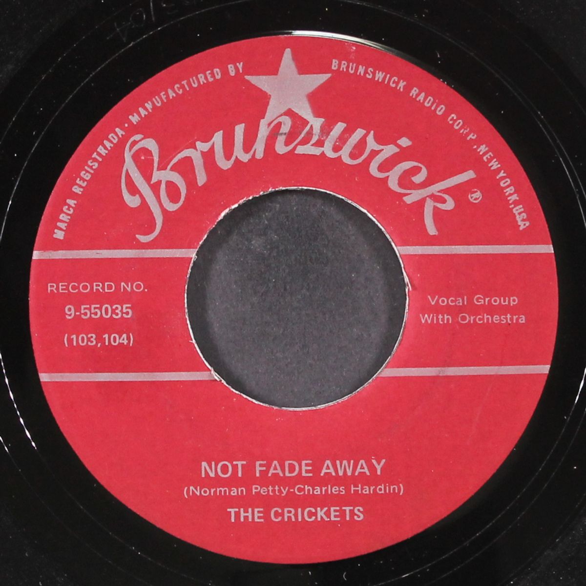 oh, boy! / not fade away by CRICKETS