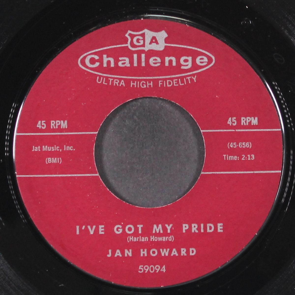 i've got my pride / a world i can't live in by JAN HOWARD