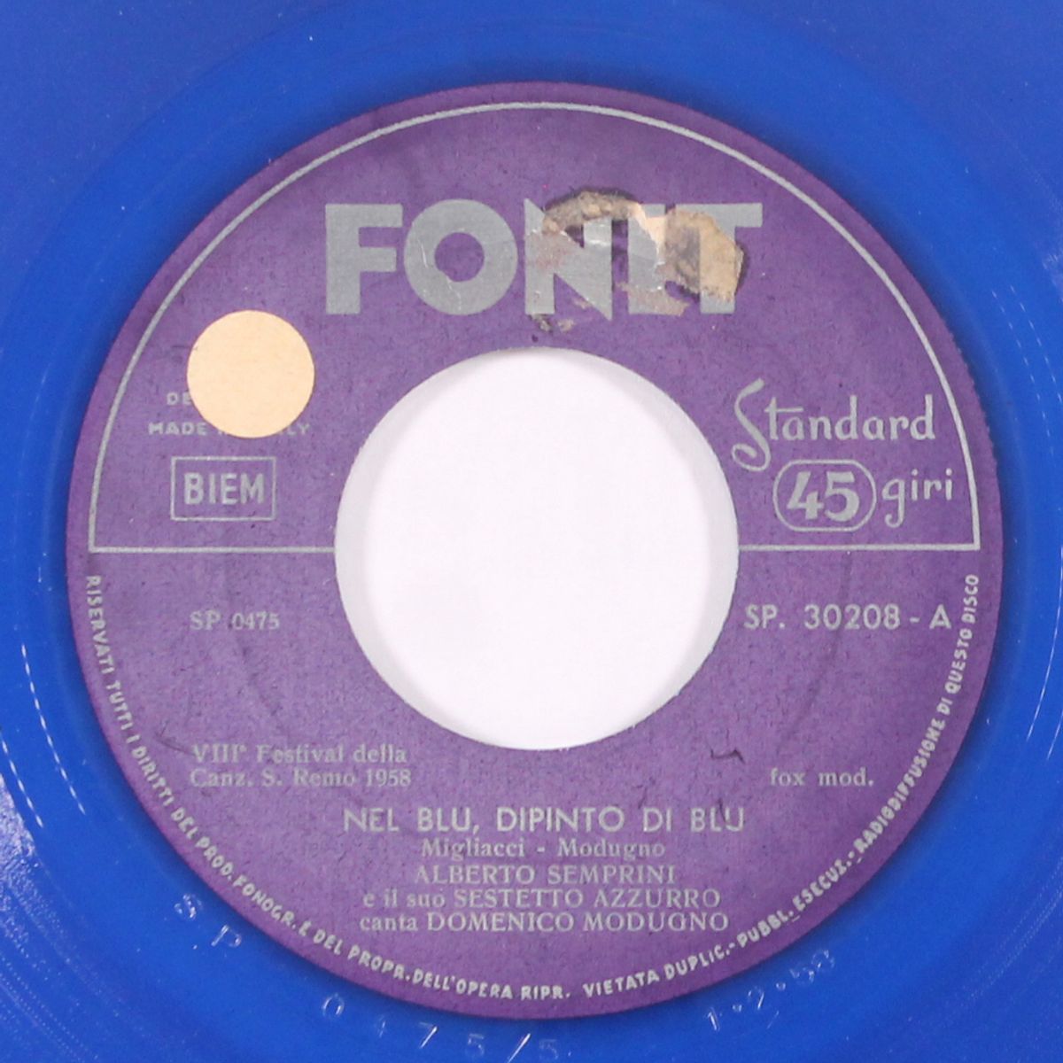 nel blu dipinto di blu by DOMENICO MODUGNO
