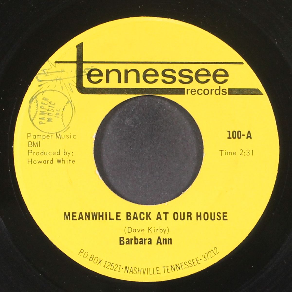 meanwhile back at our house by BARBARA ANN