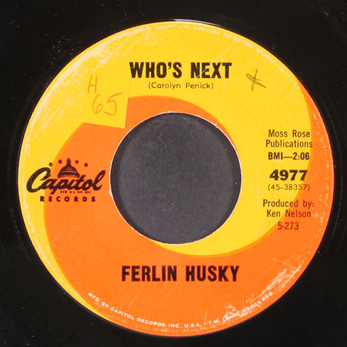 as close as we'll ever be by FERLIN HUSKY