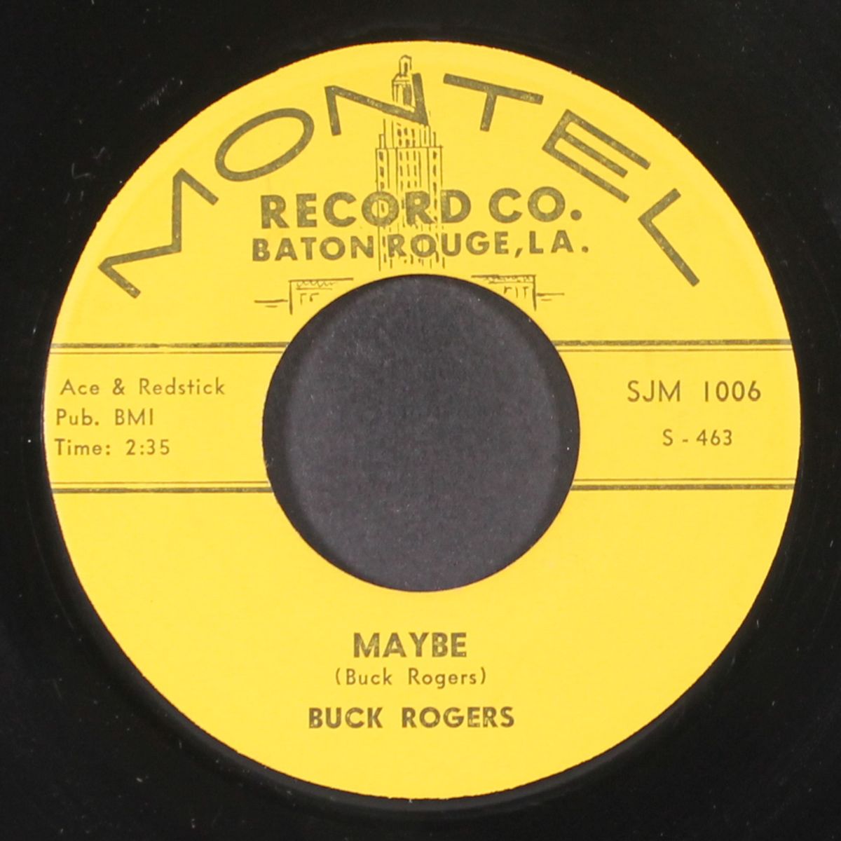 maybe / i can't live alone by BUCK ROGERS