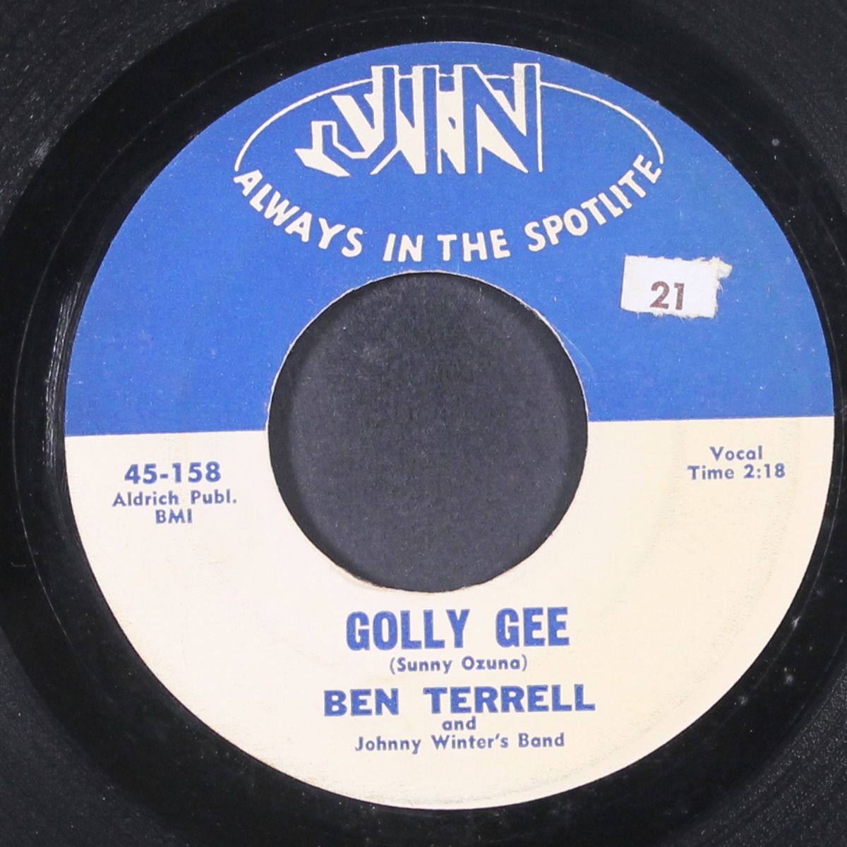 golly gee / how do you live a lie by BEN TERRELL