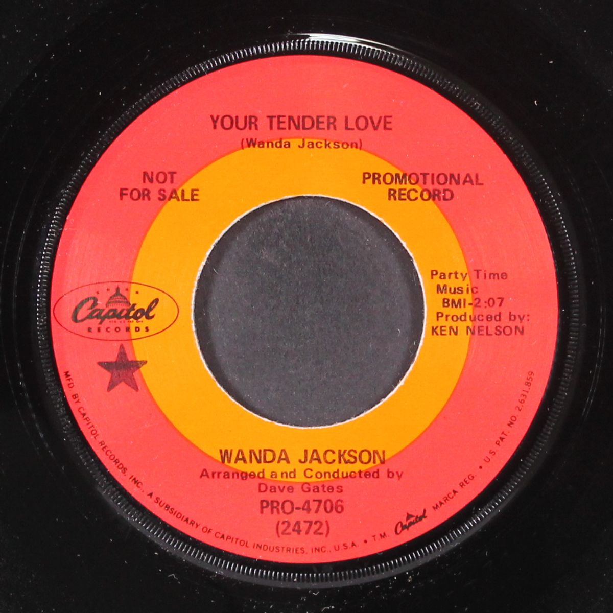 your tender love by WANDA JACKSON