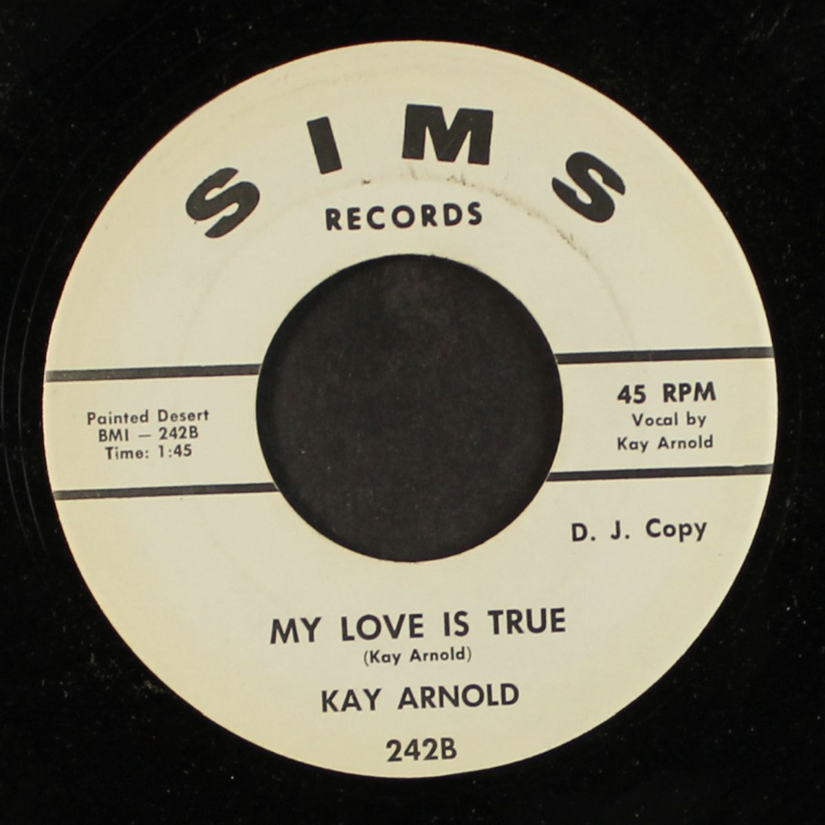where were you while he has breaking up your home / my love is true by KAY ARNOLD