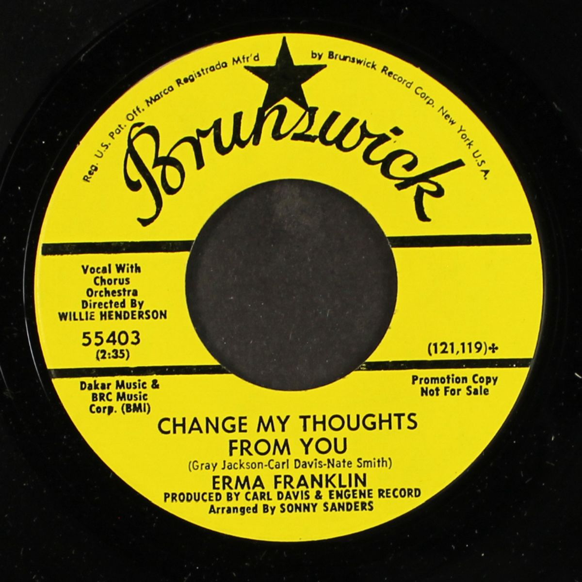 gotta find me a lover / change my thoughts from you by ERMA FRANKLIN
