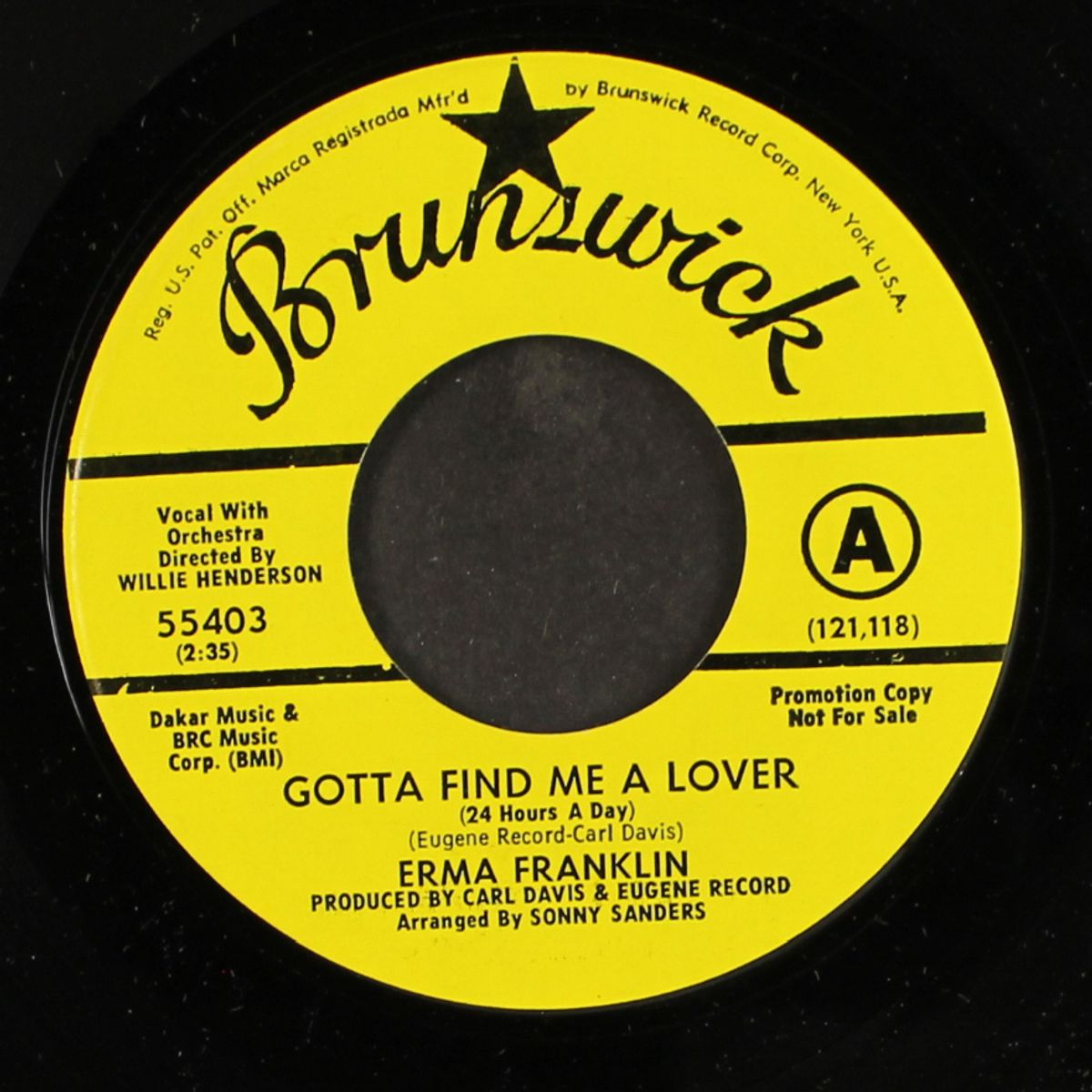 gotta find me a lover / change my thoughts from you by ERMA FRANKLIN