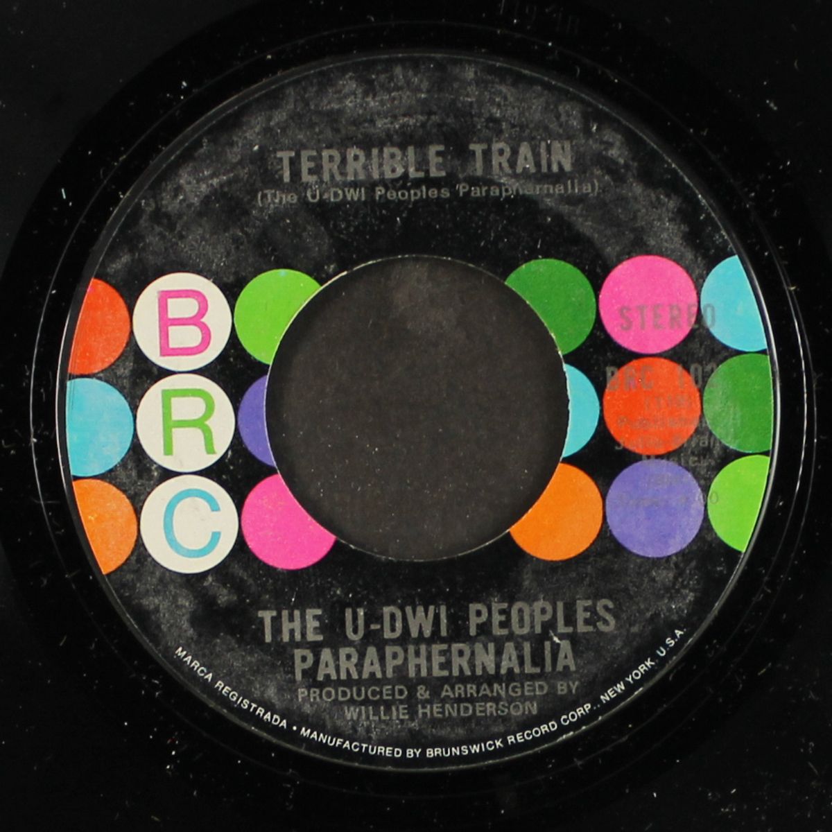 push and pull / terrible train by U-DWI PEOPLES PARAPHERNALIA