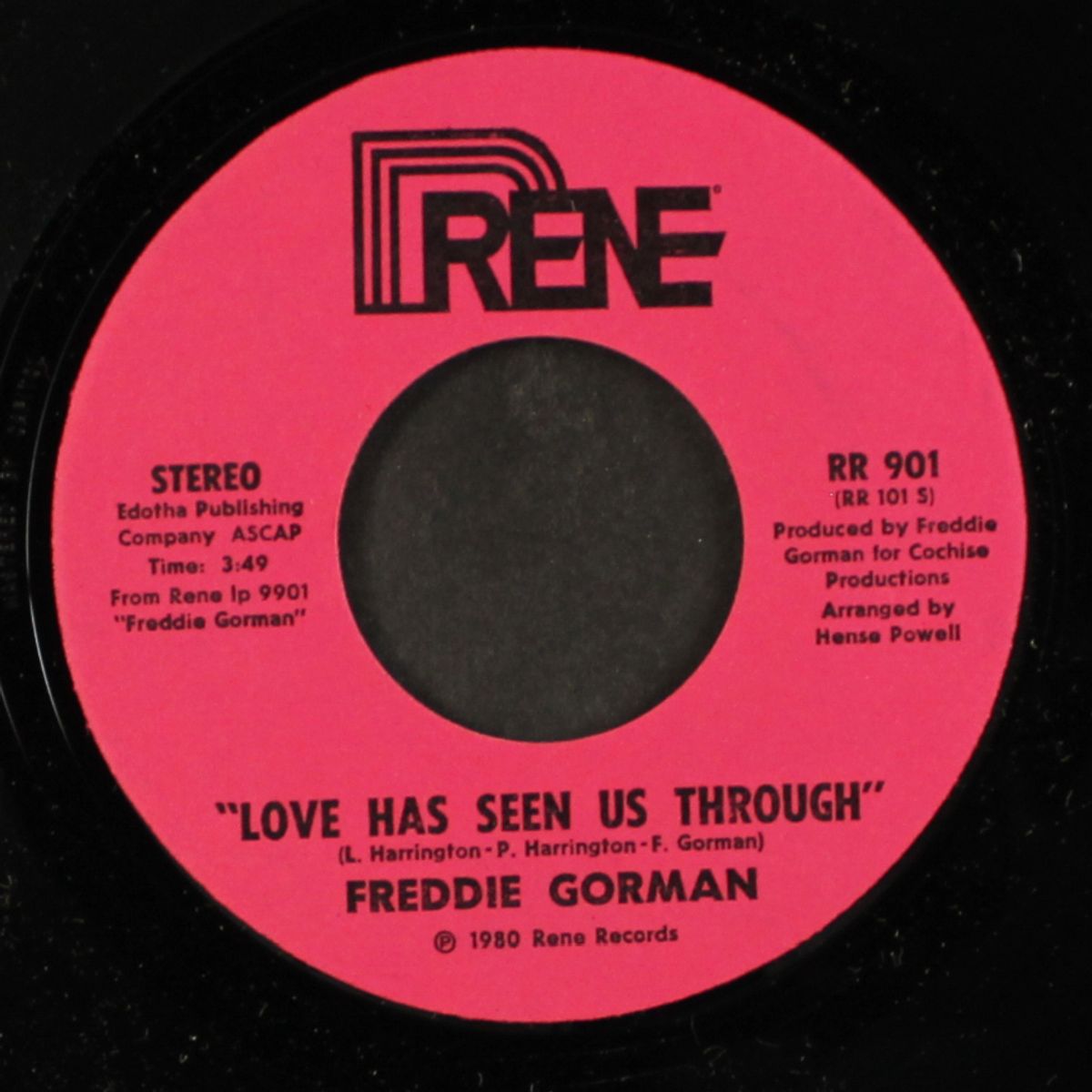 love has seen us through by FREDDIE GORMAN