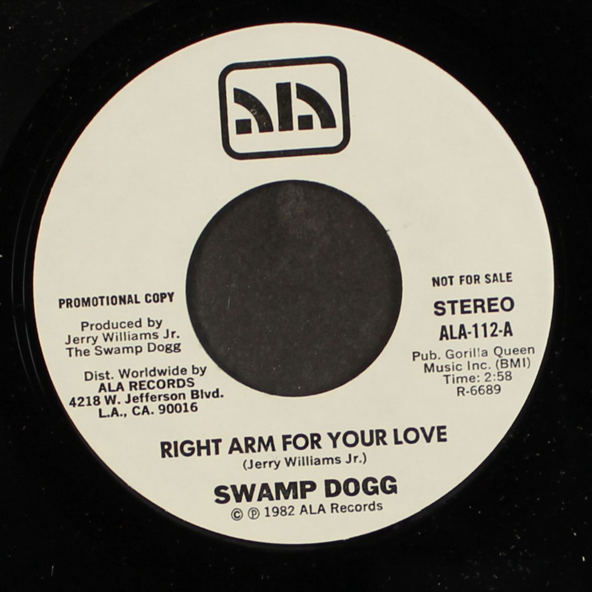 right arm for your love / come get it by SWAMP DOGG